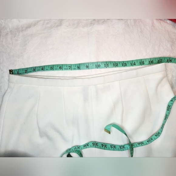 60s White Highwaist Pants - Picture 8 of 9